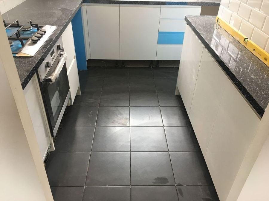 Kitchen refit with gas hob